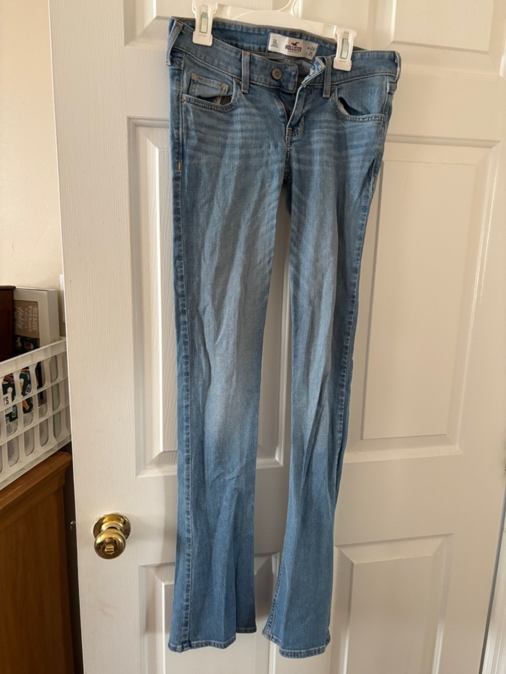 Hollister Light Blue boot cut jeans